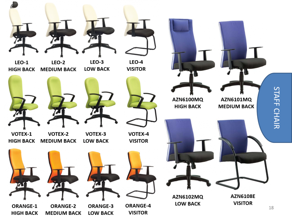 office staff chair malaysia